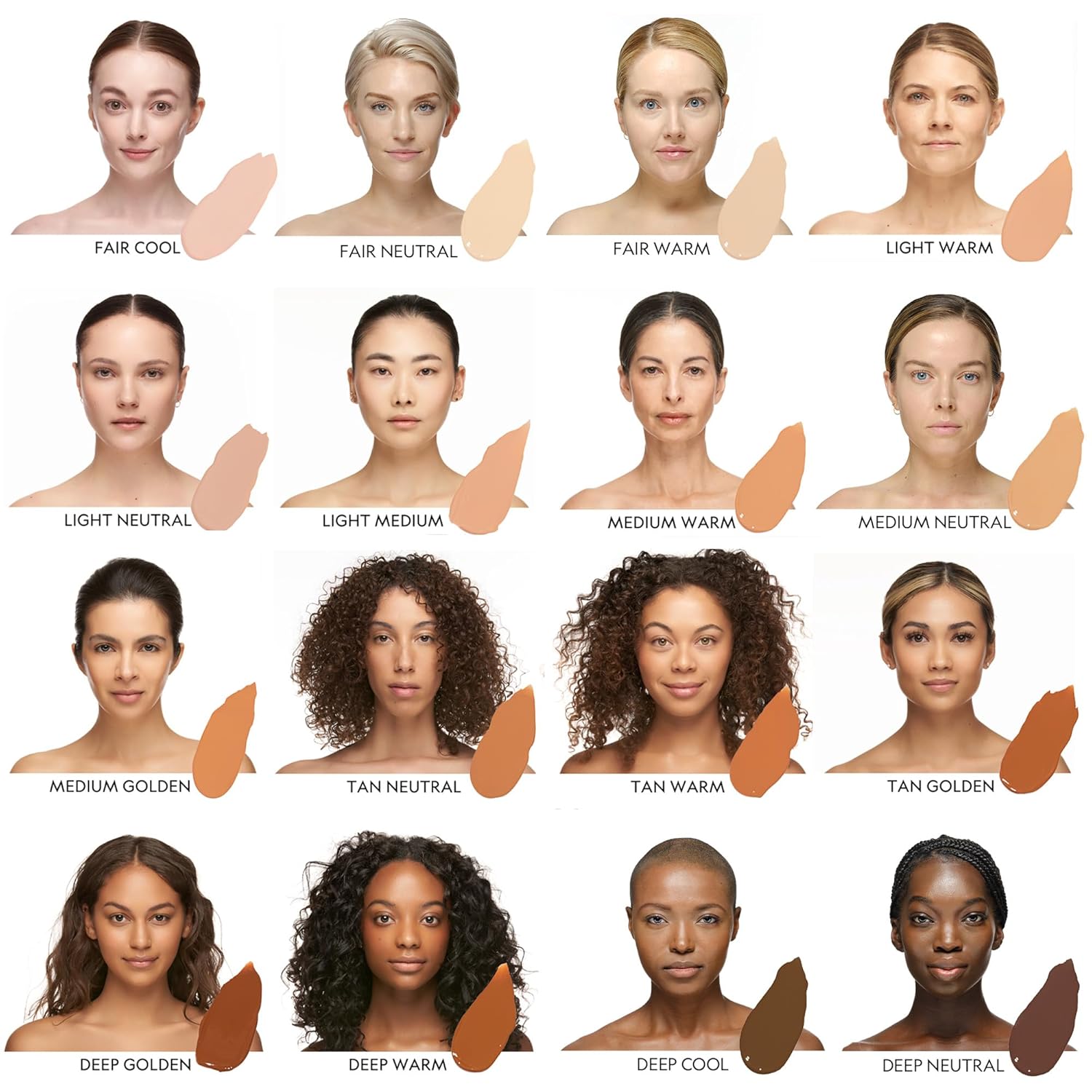 YENSA Skin on Skin BC Foundation Makeup - CC Cream, BB Cream & Full Coverage Foundation-In-One - Buildable, Radiant Finish with SPF 40, Hyaluronic Acid, Peptides & 8 SuperBlacks - Tan Golden (1 oz)